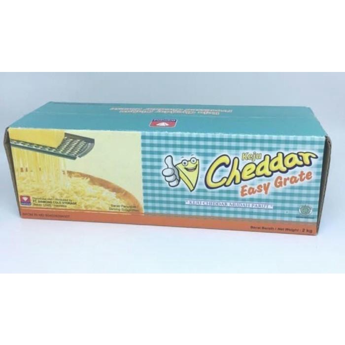 

Big Sale Terlaris Cheese | Keju Cheddar Diamond 2 Kg