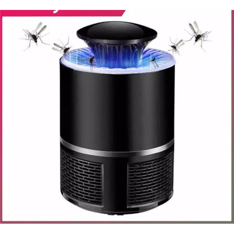 Perangkap nyamuk jebakan lalat Kipas lampu LED UV Ultraviolet Elektrik