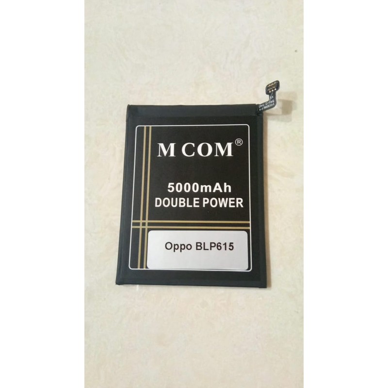 Battery Batre Baterai Double Power Mcom Oppo BLP615 BLP-615 A37 Noe 9