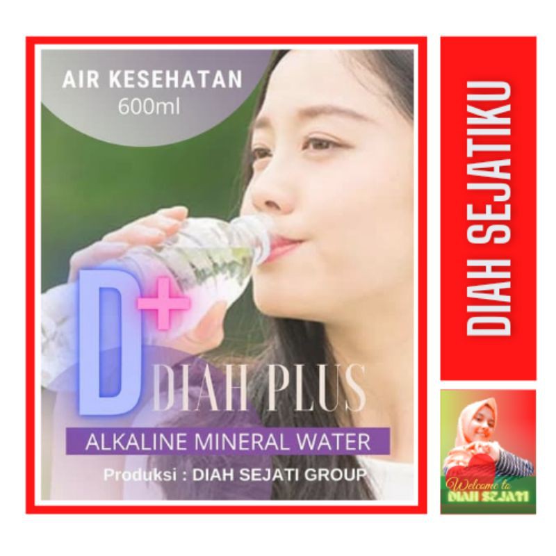 

Air Kesehatan DIAH PLUS (D+) Kemasan 600ml