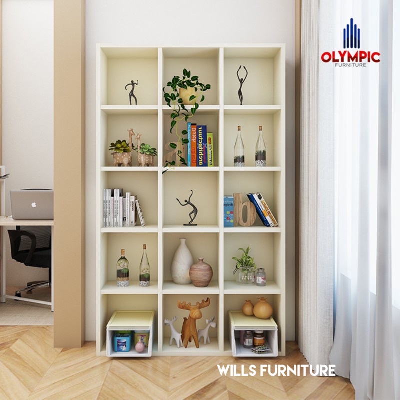 Rak serbaguna rak susun rak buku olympic