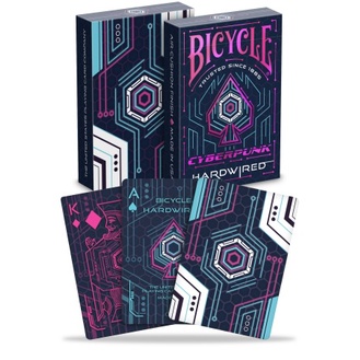 USPC BICYCLE CYBERPUNK HARDWIRED CYBER PUNK PLAYING CARDS KARTU REMI