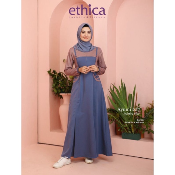 Gamis Ayumi 227 Infinity Blue