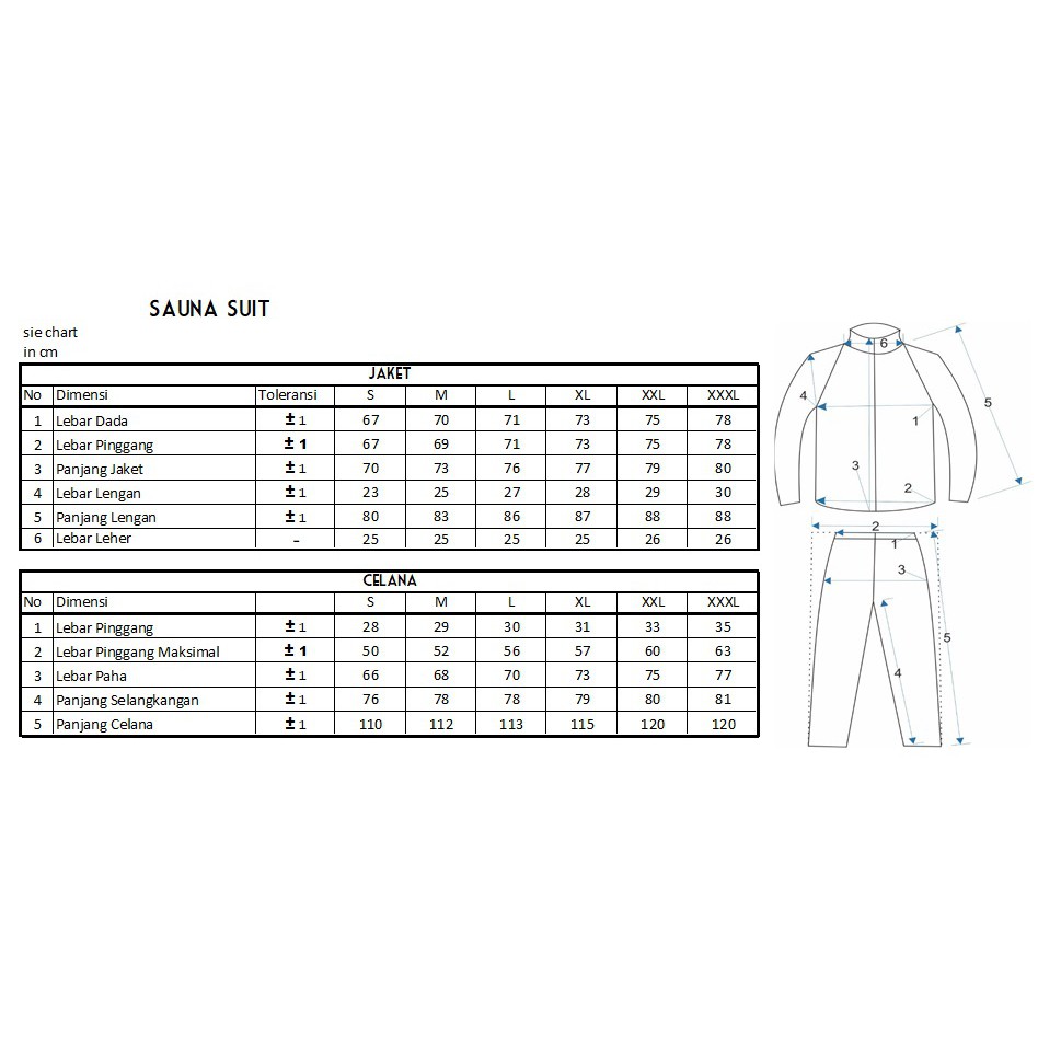 Sauna Suit Mezzo v2 | Baju Sauna | Jaket Sauna | Setelan Sauna | ORIGINAL