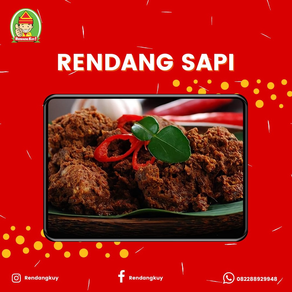 

Rendang Sapi 250g by Rendang Kuy