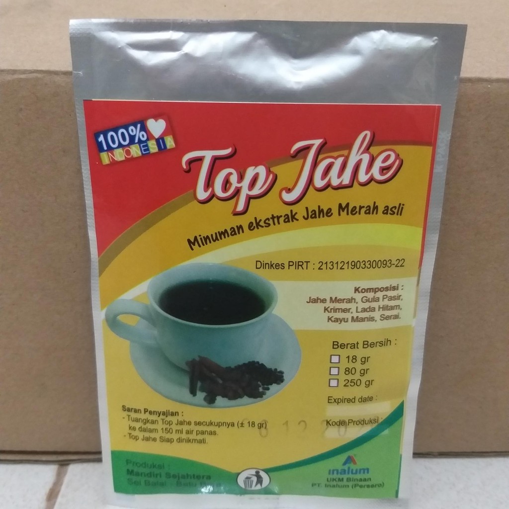 

Jahe merah bubuk