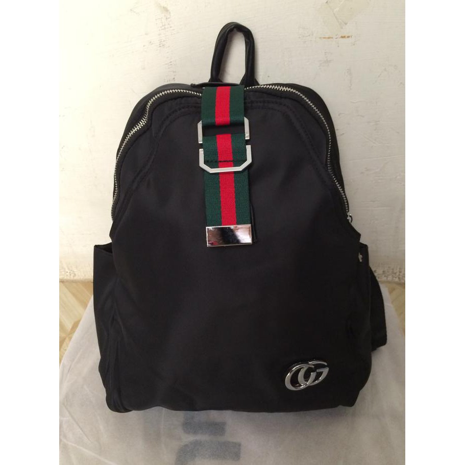 Tas Fashion Wanita Import Ransel Gucci Lisban Nylon
