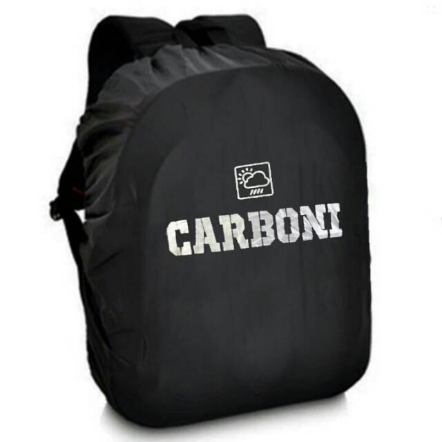 Carboni tas ransel pria dan wanita tas punggung backpack tas laptop - free rain cover