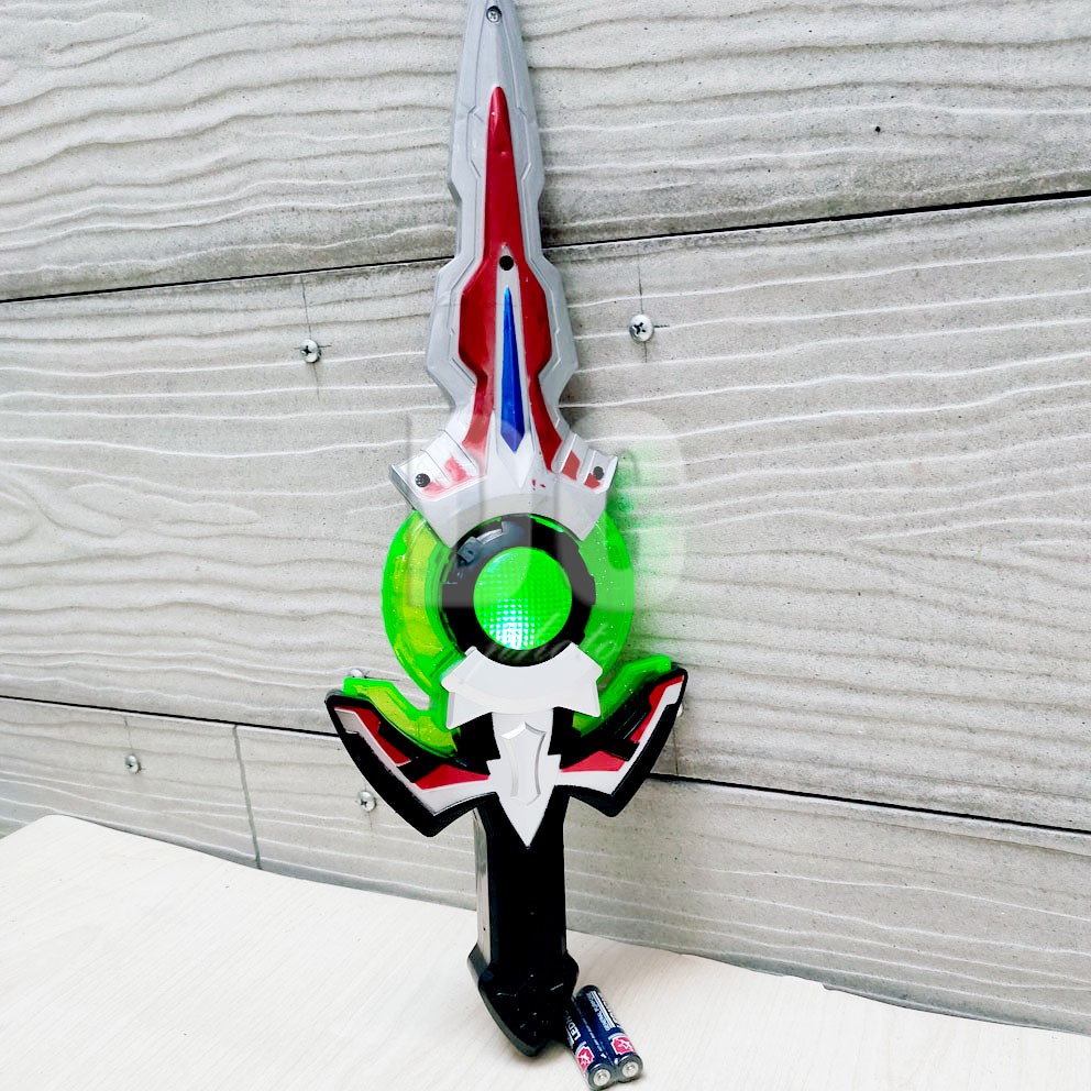 Ultraman Sword LED Mainan Pedang Ultraman Lampu Termasuk Baterai