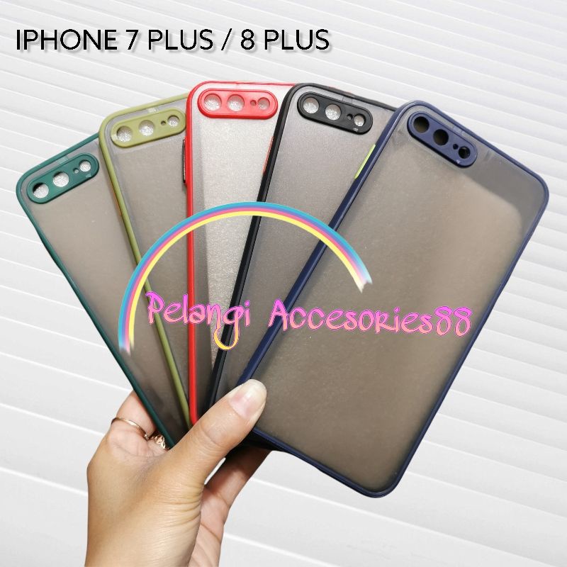 IPHONE 7 PLUS / 8 PLUS / 7+ / 8+  SOFTCASE CASE DOVE CASE FULL COLOUR