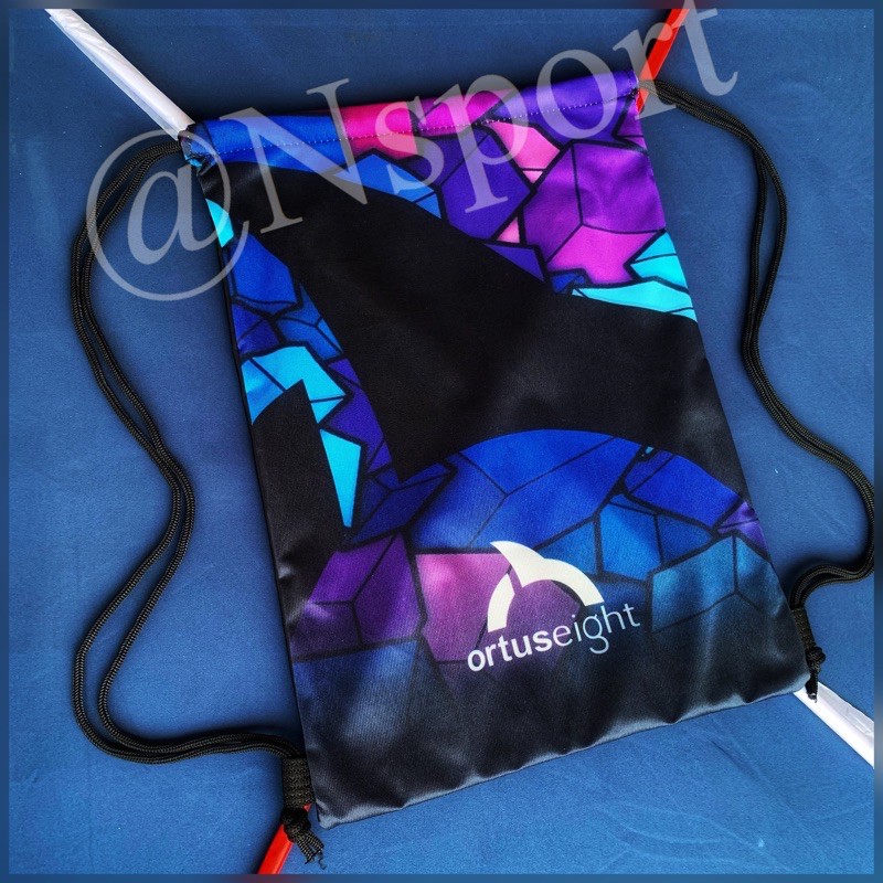 Tas Serut Ortuseight Tas Futsal Pria Tas Sepatu Futsal Draw String Bag Olahraga