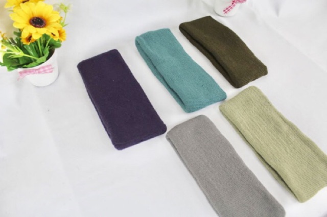 Bandana Rajut Wool Headband Winter