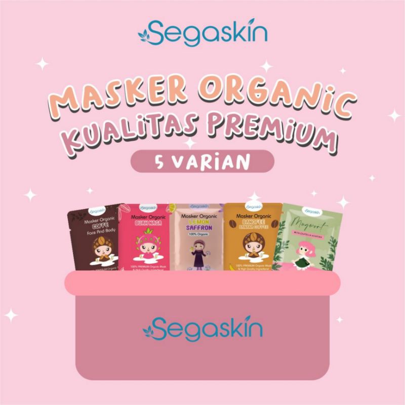 masker organik segaskin