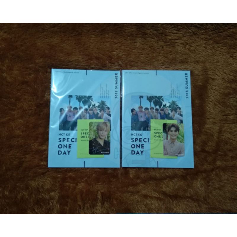 MEMBOOK JAPAN THE ORIGIN MEMORIAL BOOK NCT 127 SEALED PC YUTA TAEIL