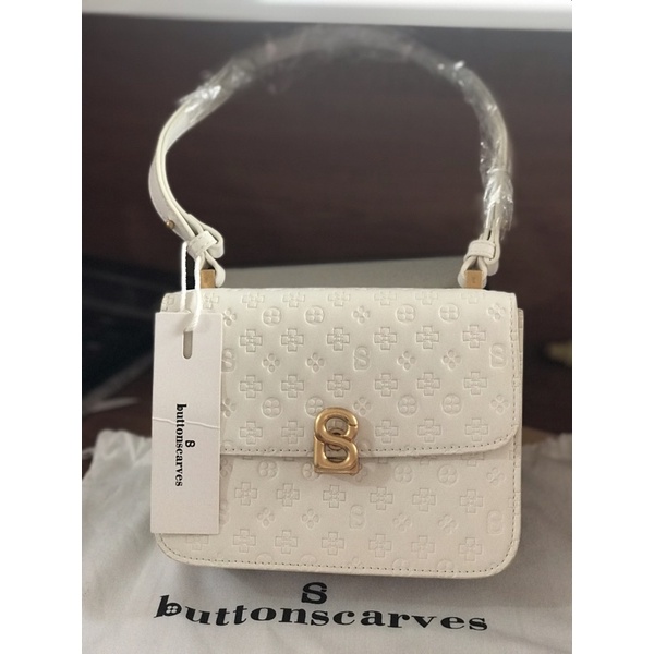 buttonscarves audrey bag small