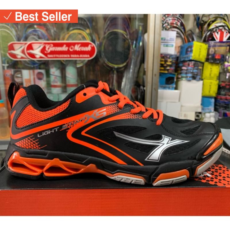 Sepatu Olahraga murah Harga Terjangkau / Sepatu Voli Mitzuda Light Star X5 Original Bonus Kaos Kaki