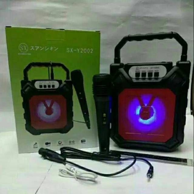 SPEAKER BLUETOOTH SX Y2002/2009 BONUS MIC /SALON AKTIF WIRELESS