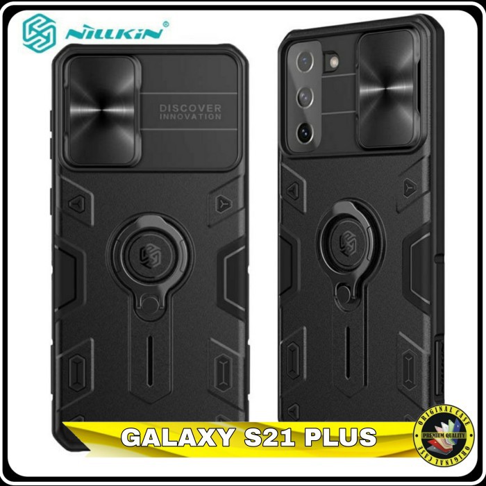 Casing Samsung Galaxy S21 S 21 Plus Hardcase Iring Shockproof Cover