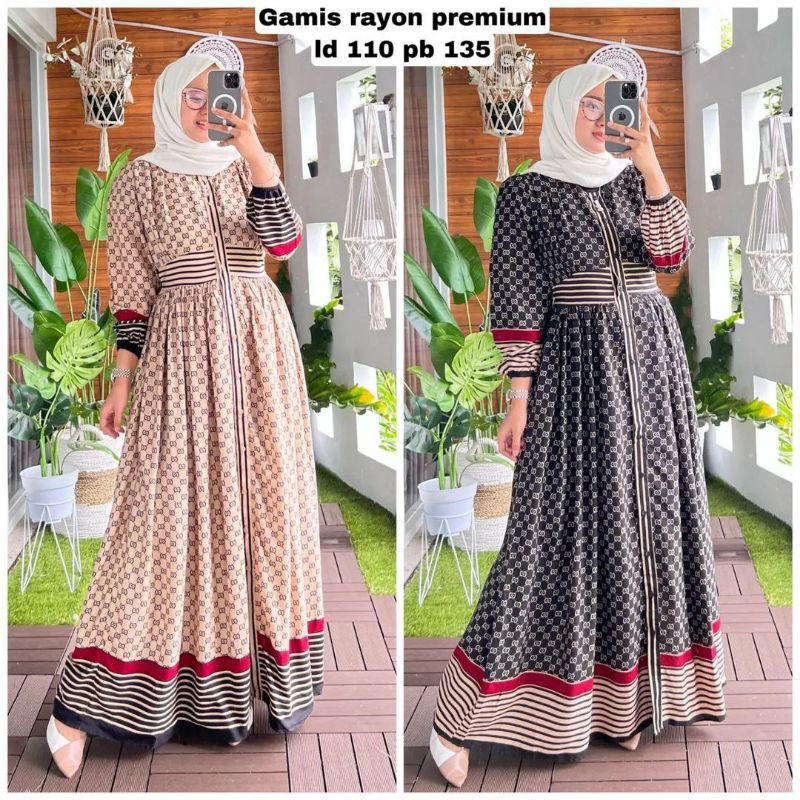 NEW GAMIS tali samping VIRAL GAMIS RAYON GAMIS MUSLIMAH