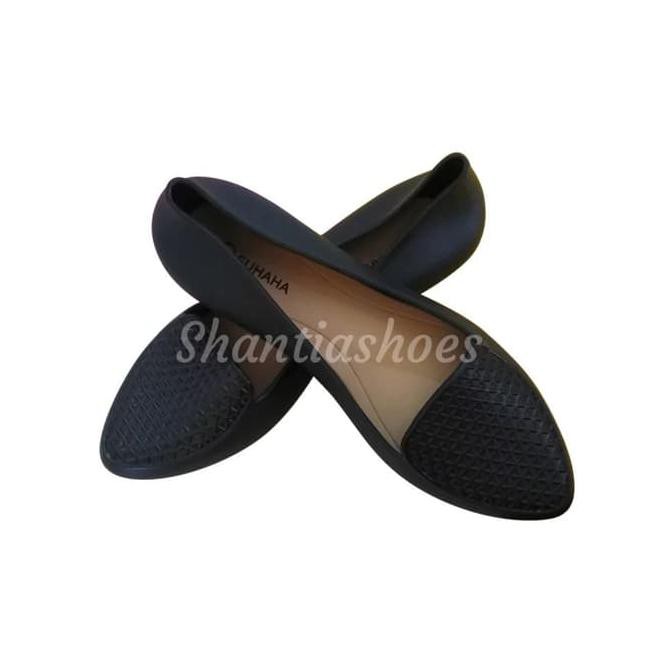Sepatu Karet Wanita Star Flat Fuhaha Produc Terbaru