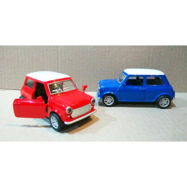 Miniatur Diecast Mobil Classic Mini Cooper