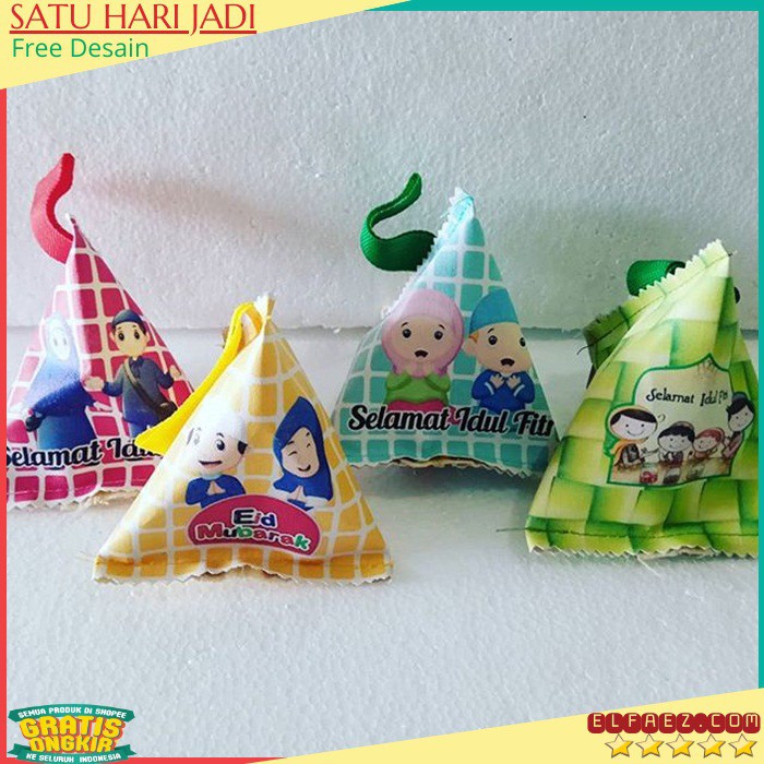 

Promo Dompet Ketupat JUMBO Premium murah Amplop Angpao Fitrah Souvenir Lebaran Pouch Kupa