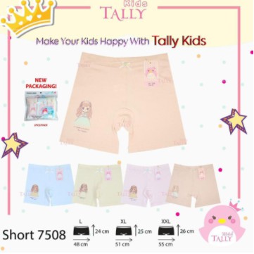 ❤ MIMI ❤ TALLY CD Anak Cewek Celana Dalam Anak Model Boxer Segitiga  7357 7403 7508 7411 7377