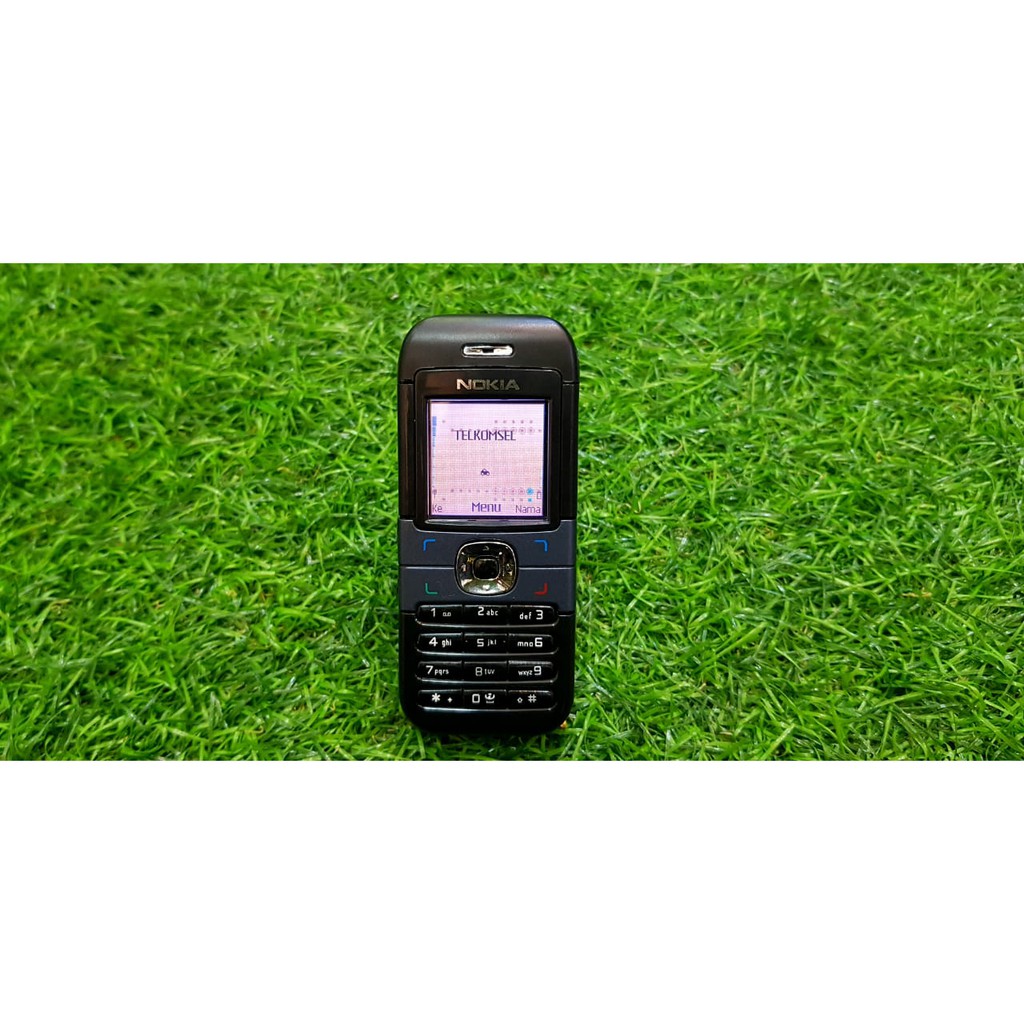 PROMO MURAH Hp Jadul Nokia 6030 Candybar Hitam IMEI Tembus Not 3100 C5 6030 or 7110