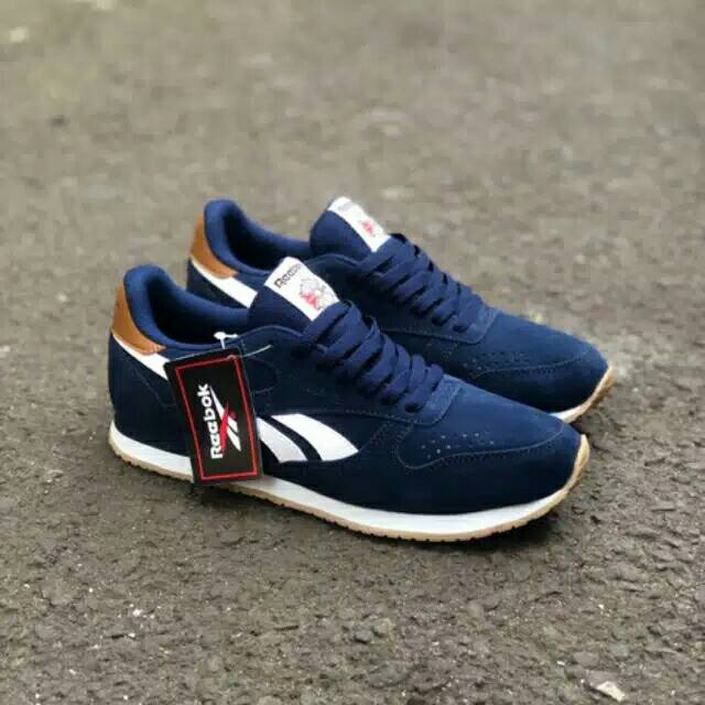 reebok classic navy