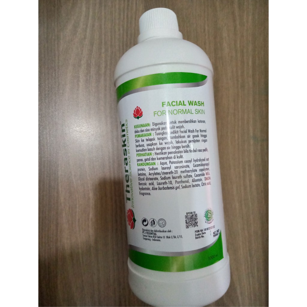 THERASKIN NORMAL WASH 1000ML - NORMAL WASH 1 LITER