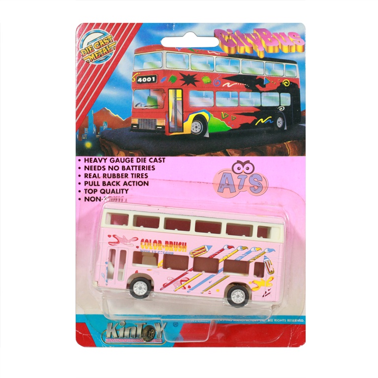 Mobil Bus Besi / Mobil Mainan / Die Cast Cars