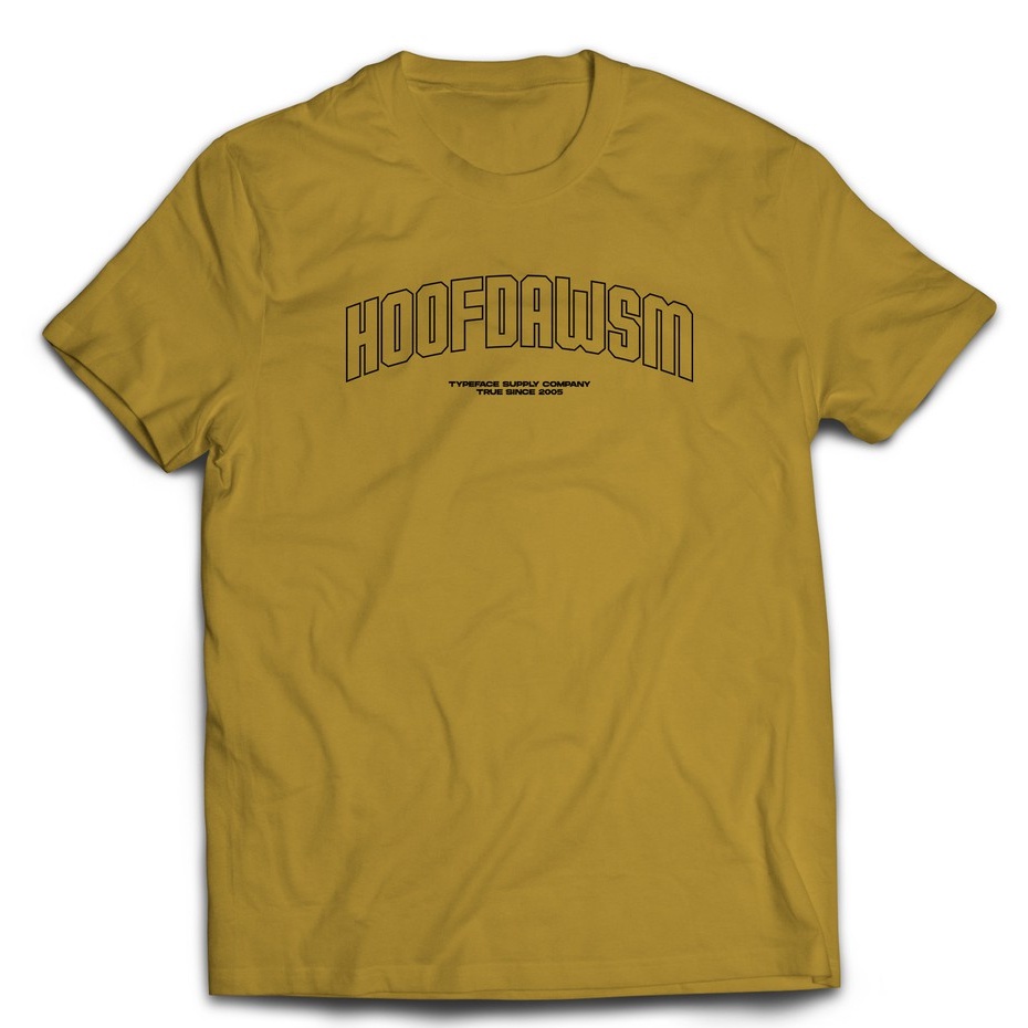 Hoofdawsm Yellow Rascals Tee