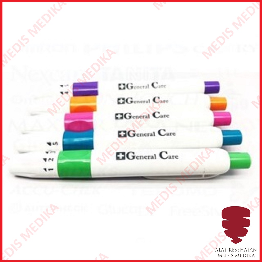 Lancing Pen Device Bekam Lancet Alat Ambil Sample Darah General Care