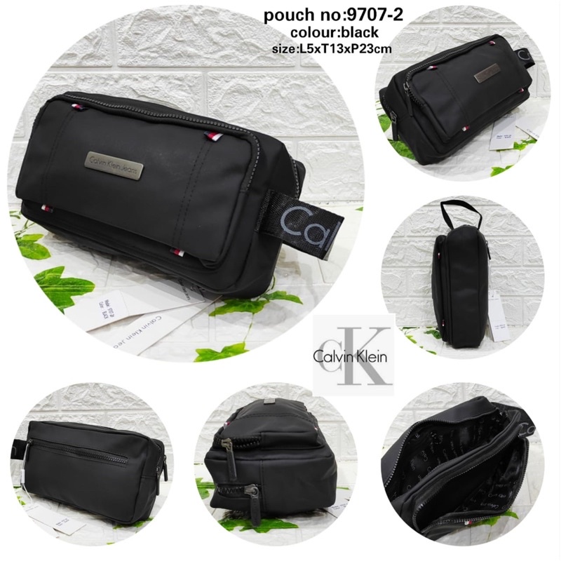 tpouch ck cosmatic model handbag ck pria/wanita quality premium