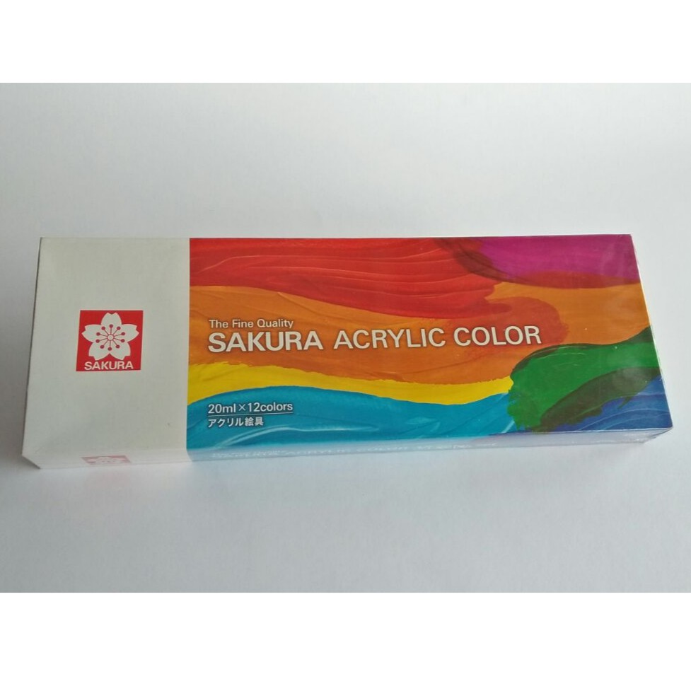 SAKURA Acrylic Color 20ml 12 colors