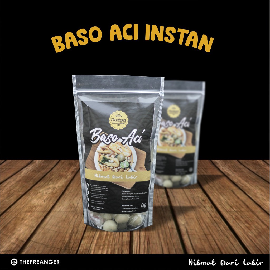 

Baso Aci Instan Duo