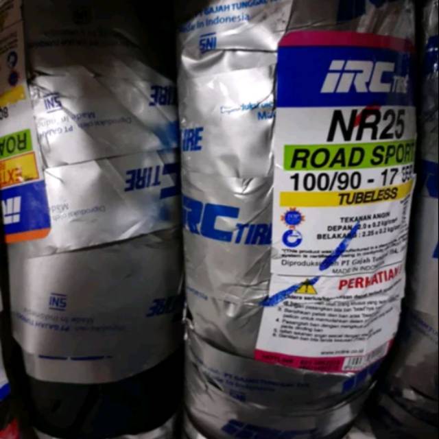 Ban Luar tubeless 100 90 17 NR25 IRC