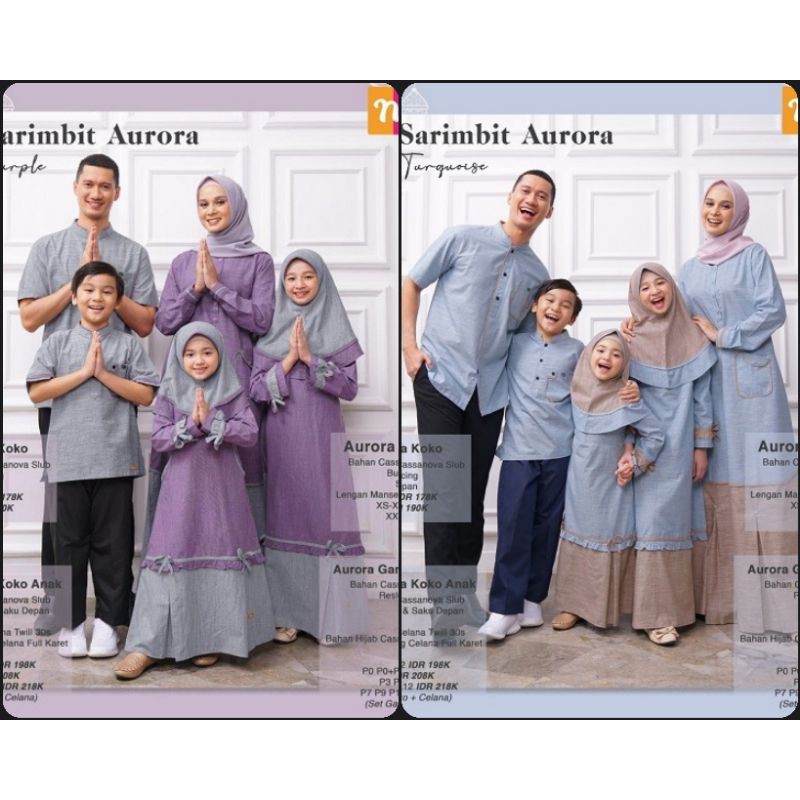 Nibras Sarimbit Aurora, sarimbit 2021