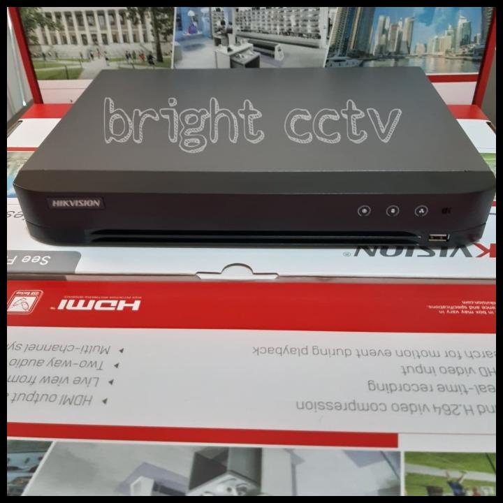 Dvr Hikvision 24 Channel Ds-7224Hqhi-K2 4Mp Lite