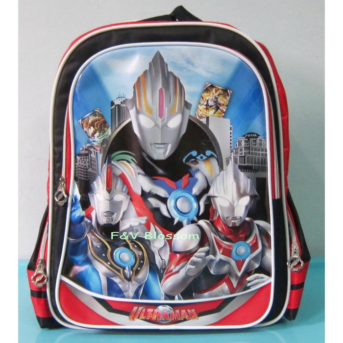 s20V24 Tas Sekolah Anak Ransel Backpack Sd Ultraman R250R21T2