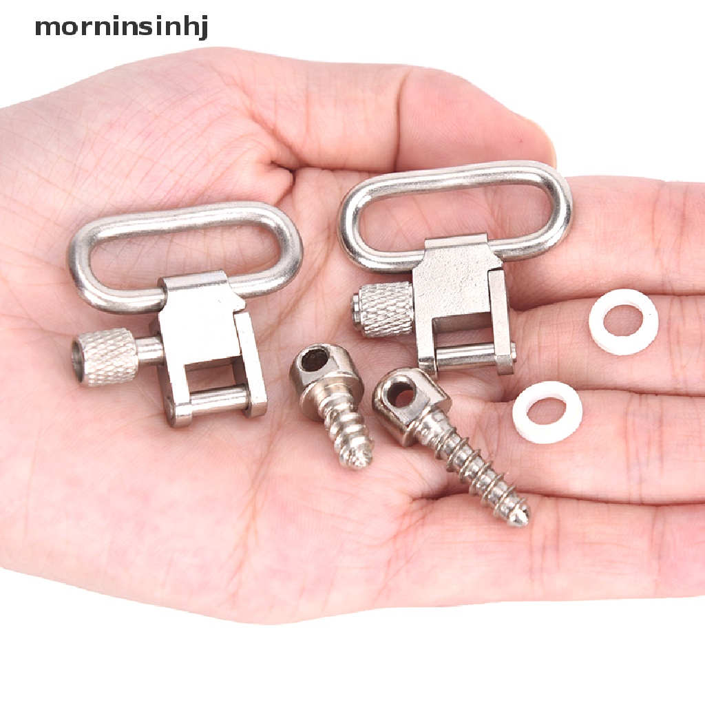 Mornin 1 Pasang Sling Swivel Bahan Baja Dapat Dilepas