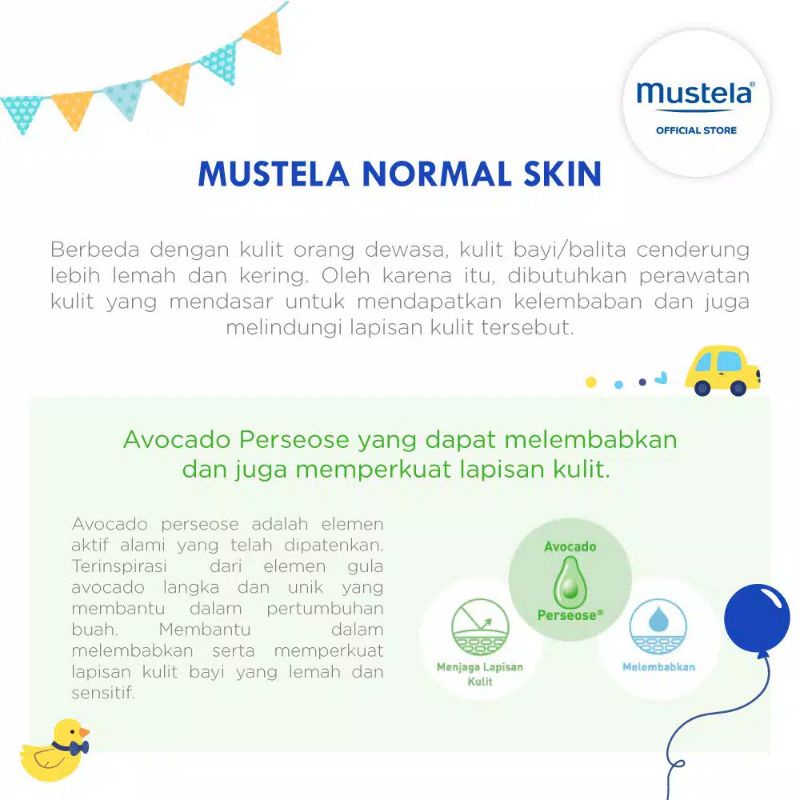 Mustela Hydra Bebe Facial Cream 40ml - Normal Skin Face Cream krim wajah