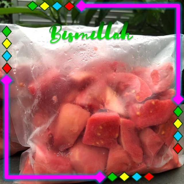 

Buah Jambu Biji Kupas Frozen BY GOJEK ONLY