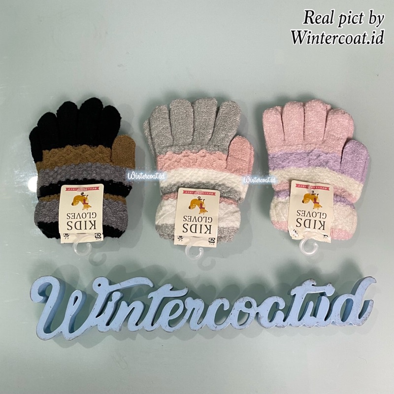 Sarung tangan anak hangat musim dingin kids winter gloves import baby balita