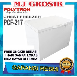 POLYTRON PCF 217 CHEST FREEZER BOX 200 L LEMARI PEMBEKU 200 LITER