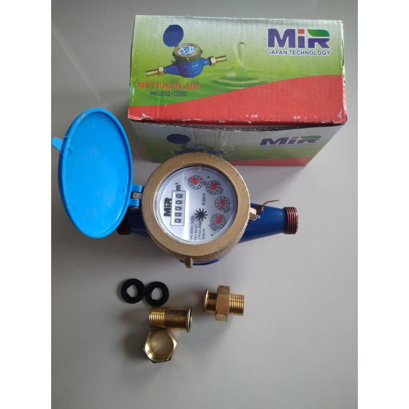Meteran Air Besi Water Meter Besi SNI / Meteran PDAM