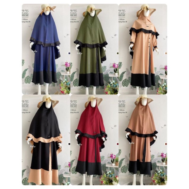 Zulaikha Gamis Set by Azda | Gamis Set Syari