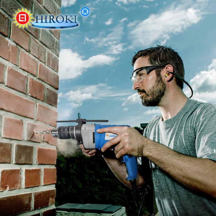 HIROKI HR 8313BT KOPER SET Mesin bor set bor 13 mm bor tembok beton