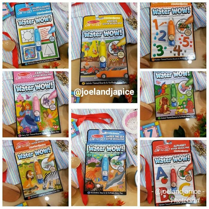 MELISSA DOUG - WATER WOW PROMO