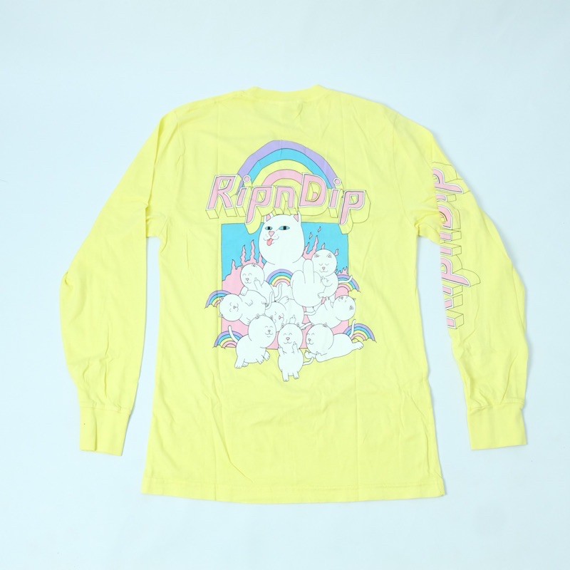 Kaos RipNDip Minions LS Tee Banana Original